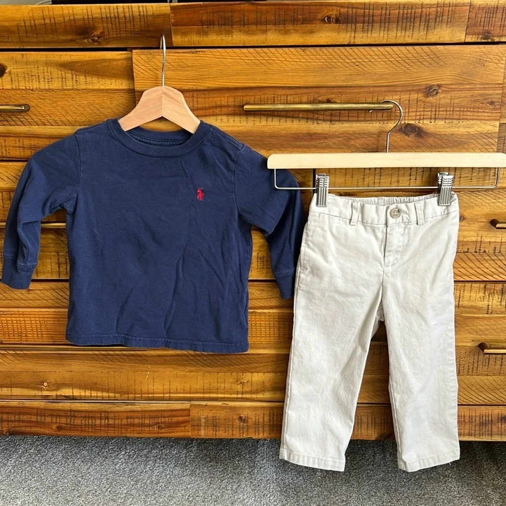 Polo Ralph Lauren Kids' Pants with Shirts Bundle